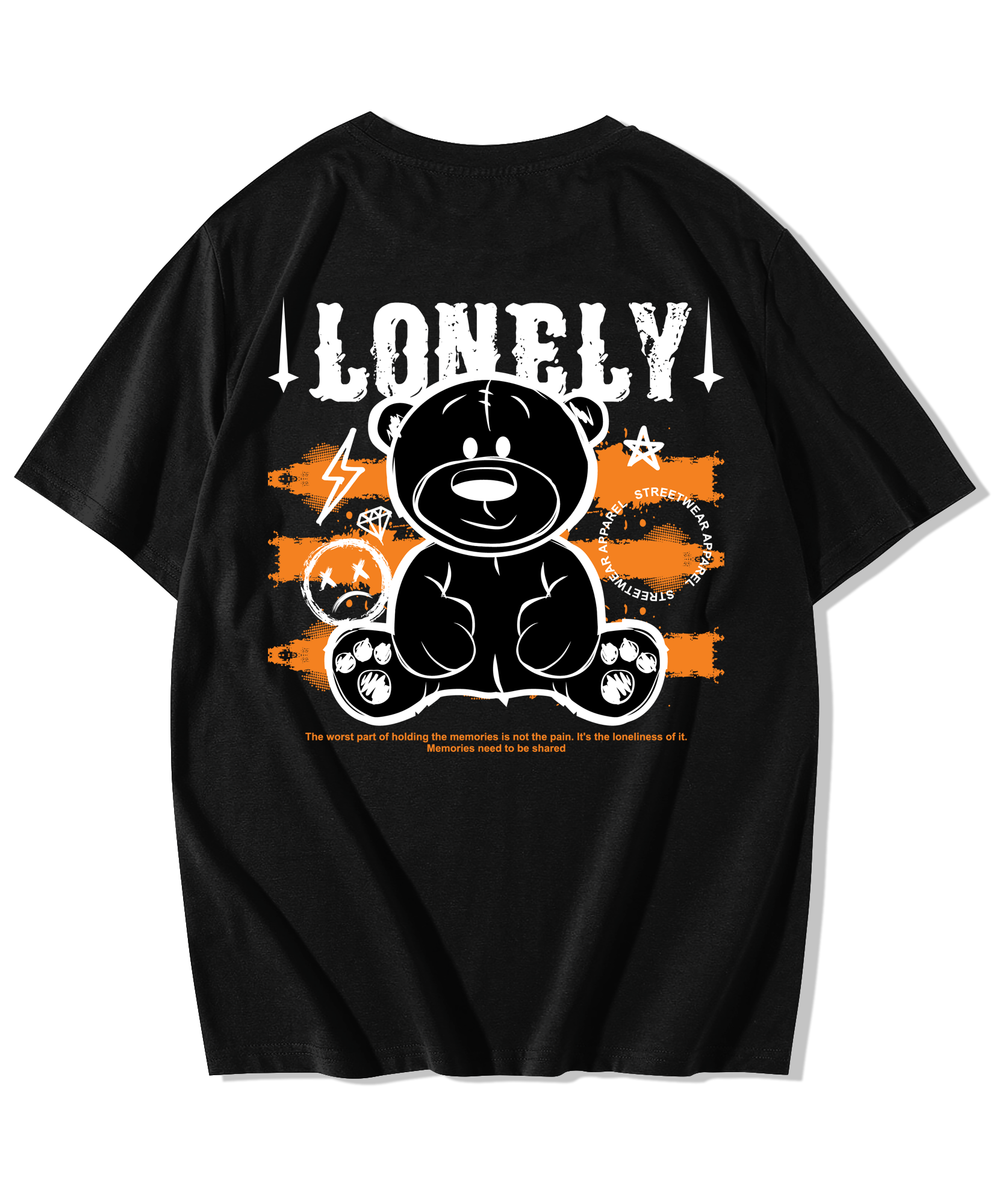 Lonely Oversized printed T-Shirt